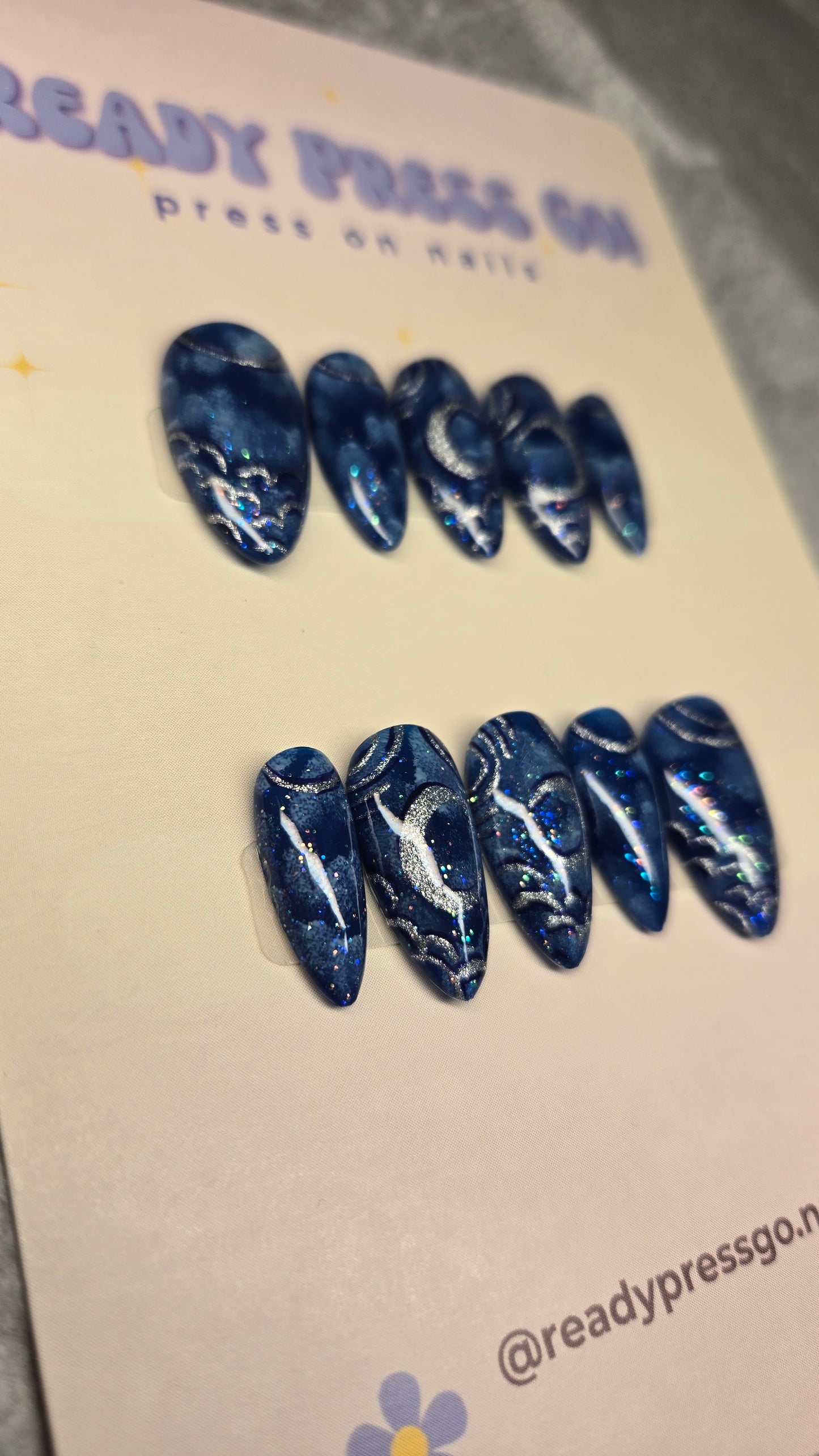 Lunar Celestial Nails