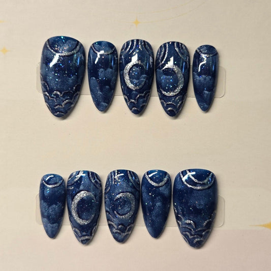 Lunar Celestial Nails